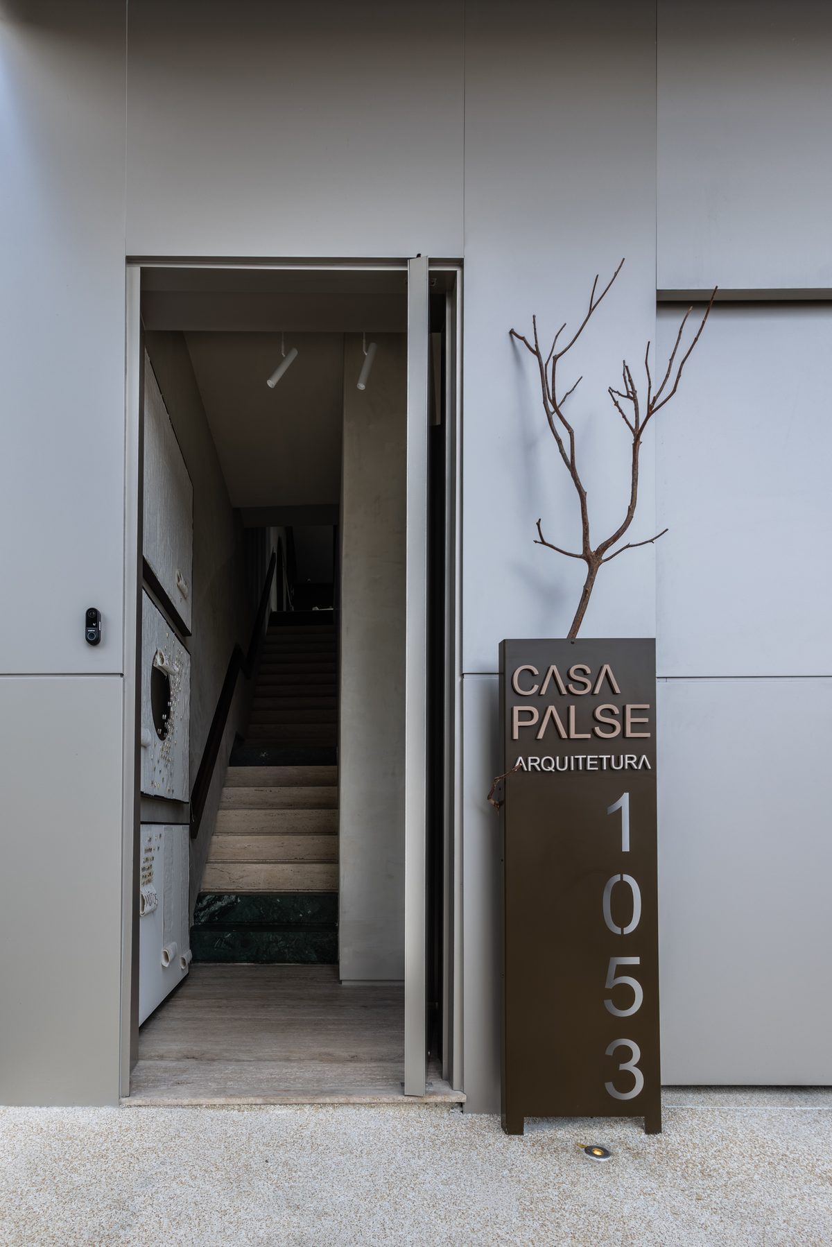 Entrada · CASA PALSE Arquitetura